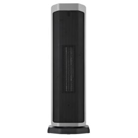 23In Tower Heater, Black, New