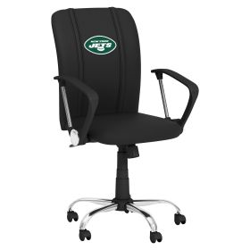 Curve Task Chair with New York Jets Primary Logo