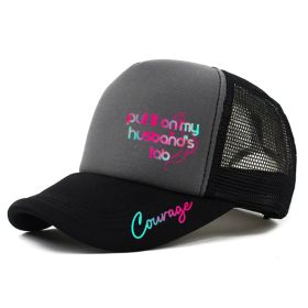 Men's Casual Baseball Cap (Option: Grey)