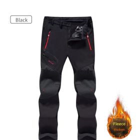 Men's Wear-Resistant Outdoor Stretch Assault Pants (Option: Black-L)