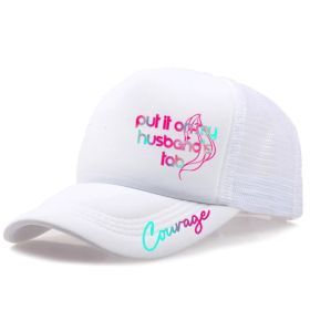 Men's Casual Baseball Cap (Option: White)