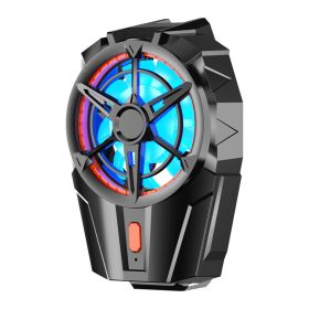 Phone Cooler For Gaming; Universal Phone Cooling Fan With Two Cooling Modes; Mobile Phone Radiator Case For; iPhone / Samsung / Huawei / Google / (Color: Black, Items: With Battery)