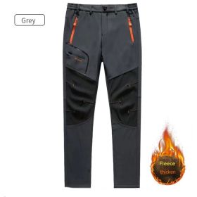 Men's Wear-Resistant Outdoor Stretch Assault Pants (Option: Grey-3XL)